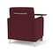 Lesro Siena Lounge Reception Guest Chair W/ Swivel Tablet, 27 in W 29.5 in L 32.5 in H SN1101 - alternate 3